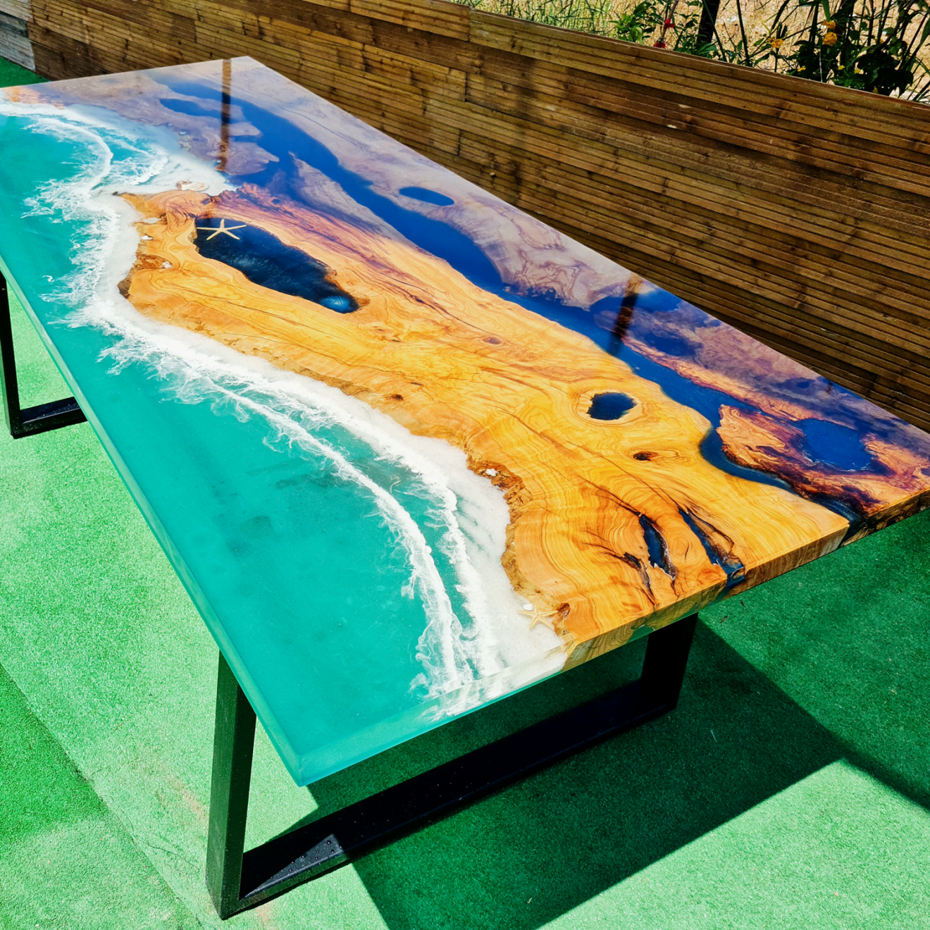 Ocean Table| Epoxy Table| Almas Turkey
